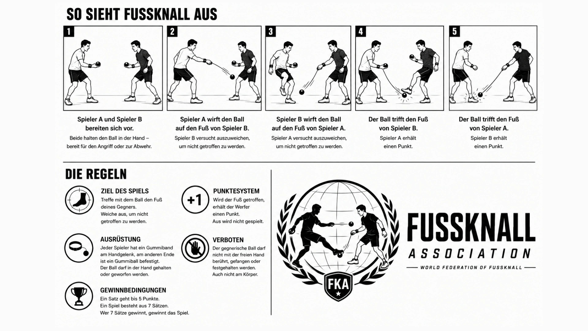 Fußknall – die neue Sportart